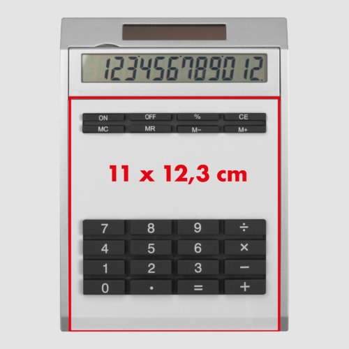 Cascavel custom design 12-digit desk calculator 2