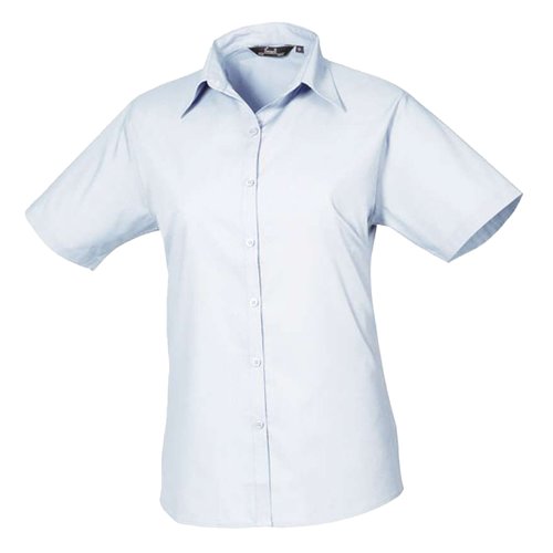 Premier poplin short-sleeve blouses, women, samples 4