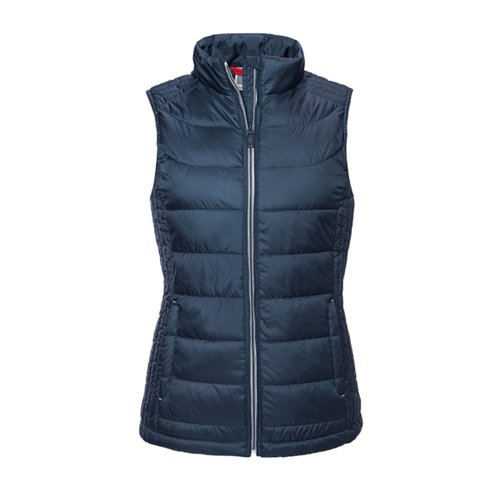 Russell Nano quilted vests, women, samples 3