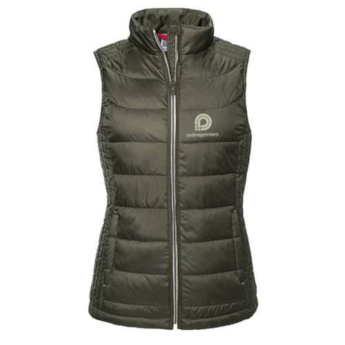 Russell Nano quilted vests, women 1