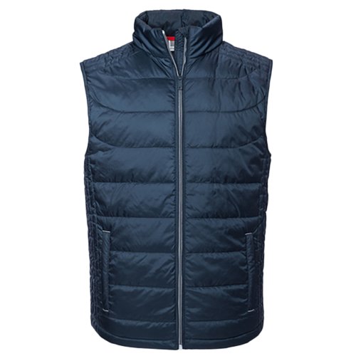 Russell Nano quilted vests, men, samples 3