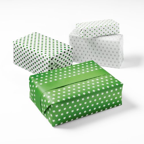 Wrapping paper with special-effect colours, A3 4