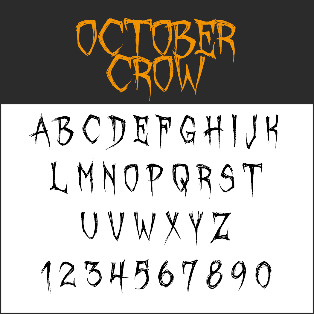halloween microsoft word fonts