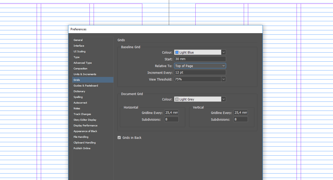 Creating A Baseline Grid In InDesign Basics Tutorial