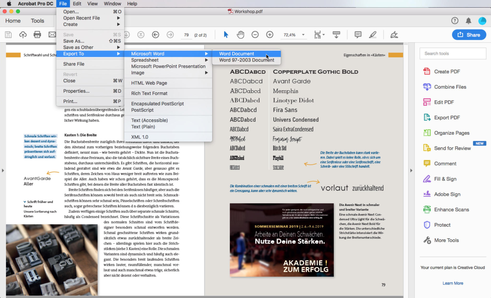 PDF To Word Conversion Using Either Adobe Or Online Tools